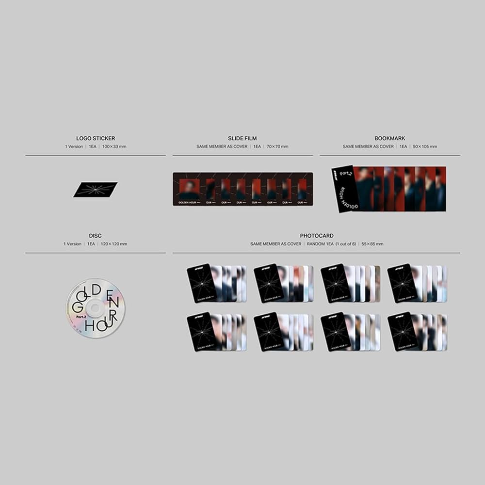ATEEZ アチズ golden hour2 digipack 新品未開封 ATEEZ GOLDEN HOUR part:2 Digipack Album SEALED | eBay